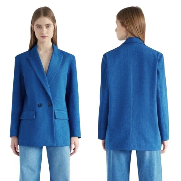 NWT Mavi Silvia Denim Blazer - Picture 2 of 8